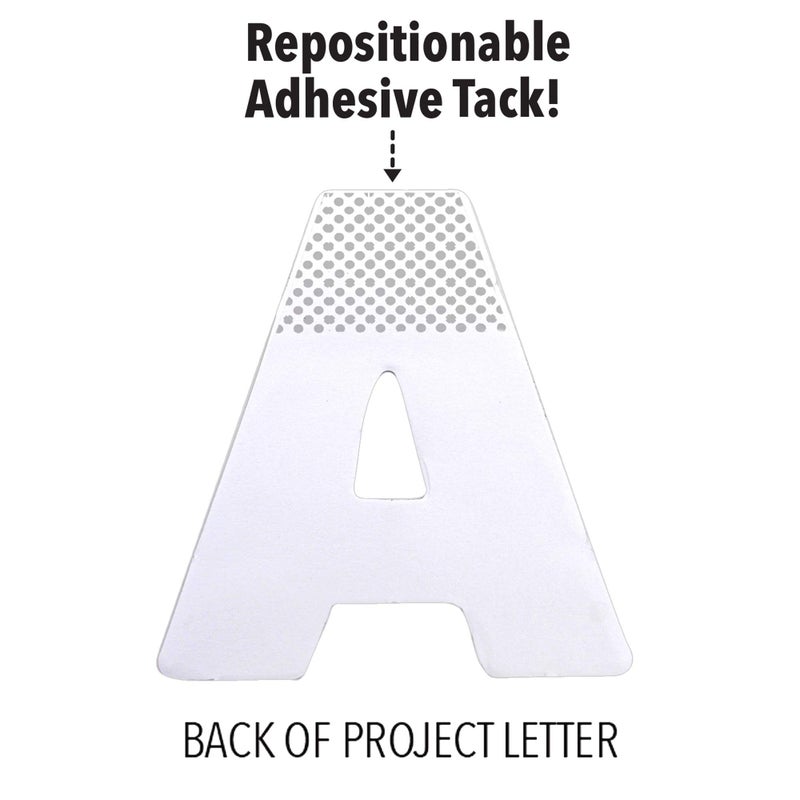 ArtSkills Poster Letters 4â€ Paper Letters for Poster Board Projects, Classroom Bulletin Boards, Sign Making Supplies,Classic Primary, 190 Pieces - Image 4